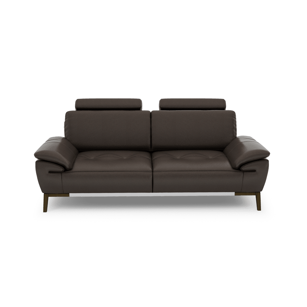 FIBSEN - Modular Fabric / Leather Sofa (3-seater)