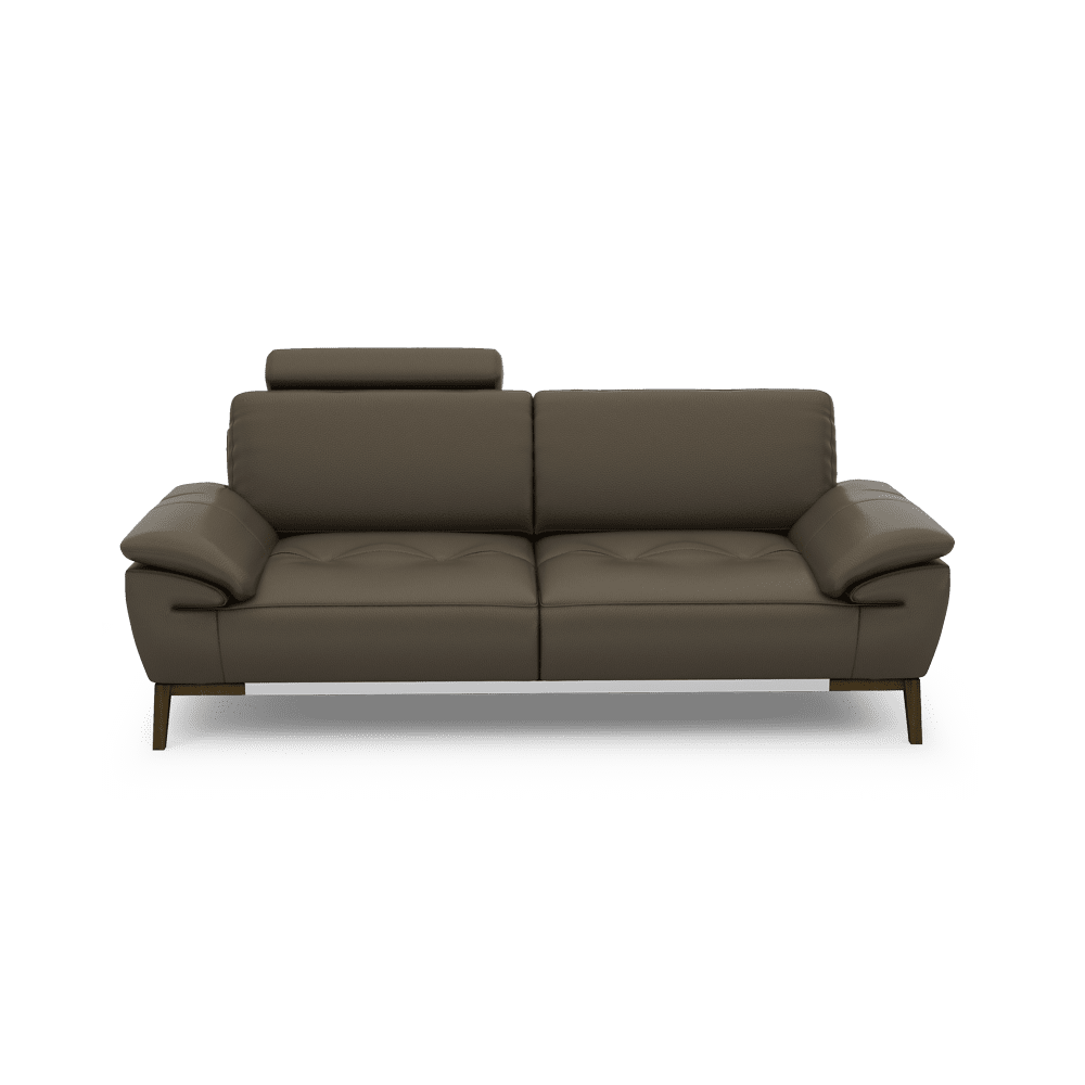 FIBSEN - Modular Fabric / Leather Sofa (3-seater)