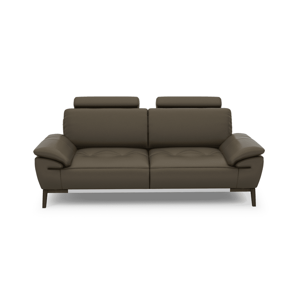 FIBSEN - Modular Fabric / Leather Sofa (3-seater)