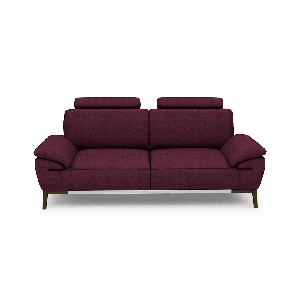 FIBSEN - Modular Fabric / Leather Sofa (3-seater)