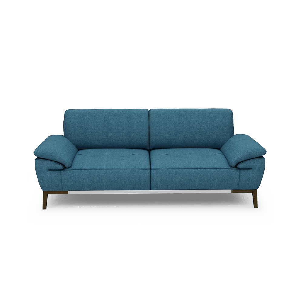 FIBSEN - Modular Fabric / Leather Sofa (3-seater)