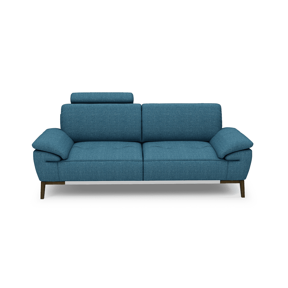 FIBSEN - Modular Fabric / Leather Sofa (3-seater)