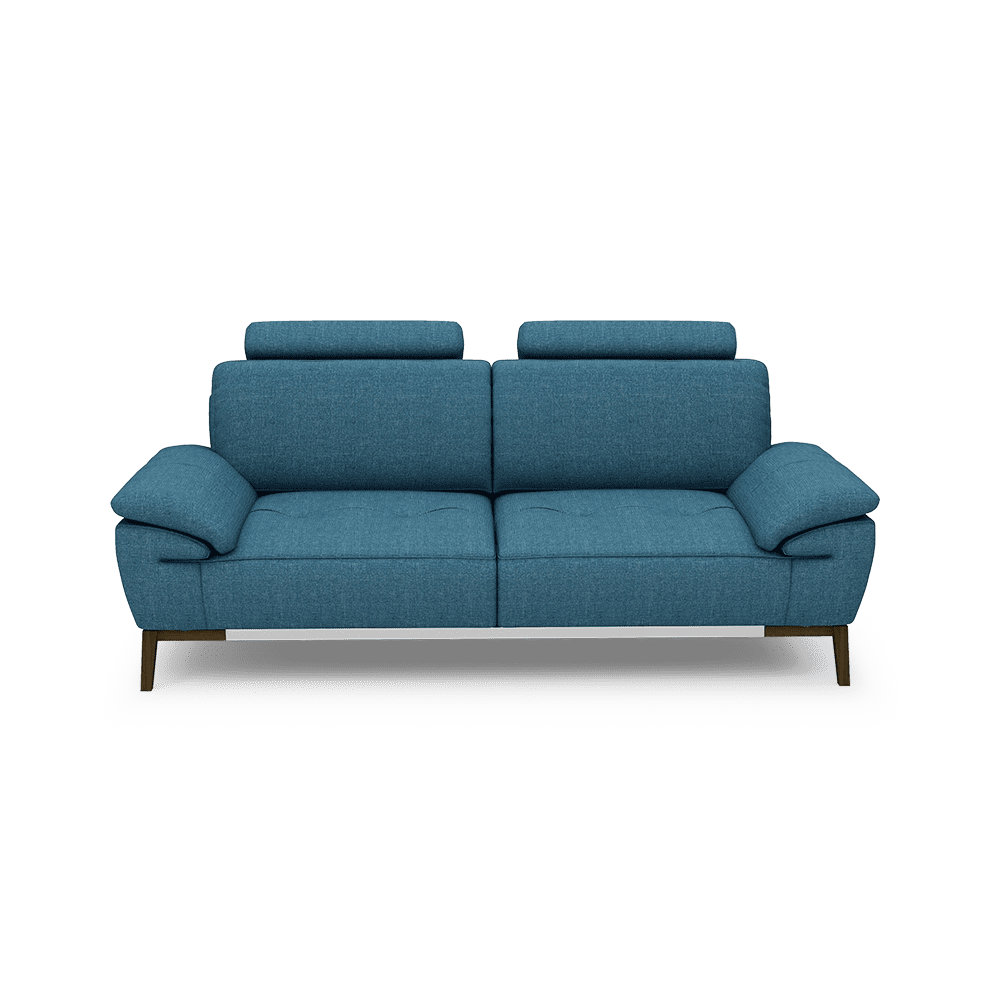 FIBSEN - Modular Fabric / Leather Sofa (3-seater)