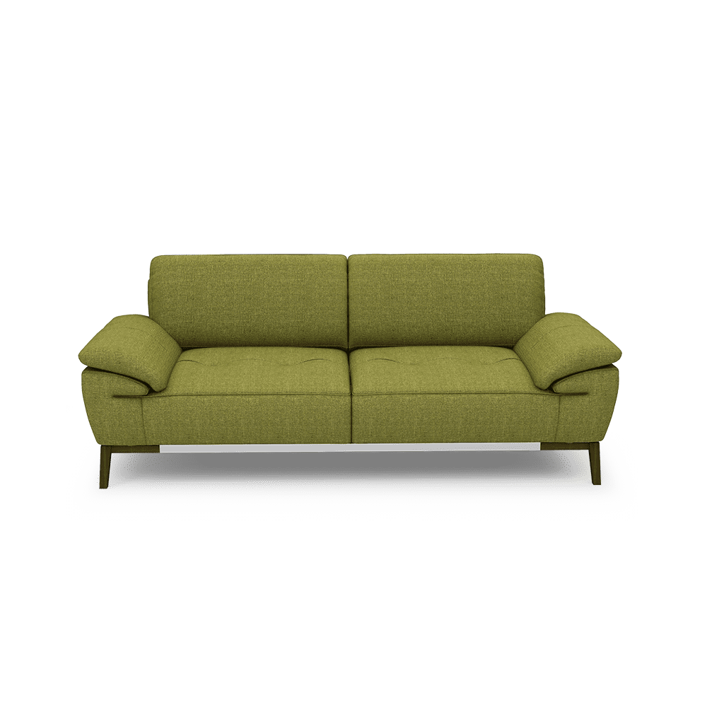 FIBSEN - Modular Fabric / Leather Sofa (3-seater)
