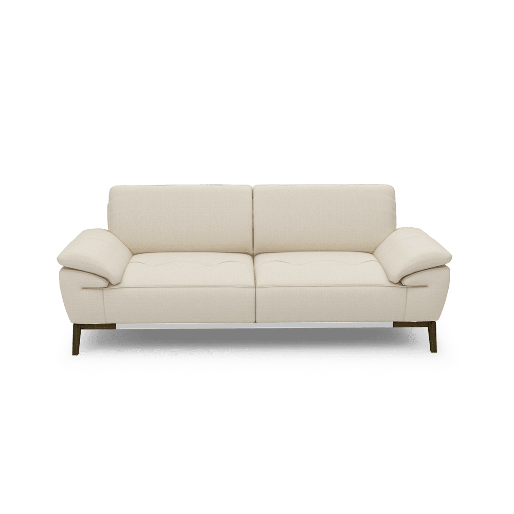 FIBSEN - Modular Fabric / Leather Sofa (3-seater)