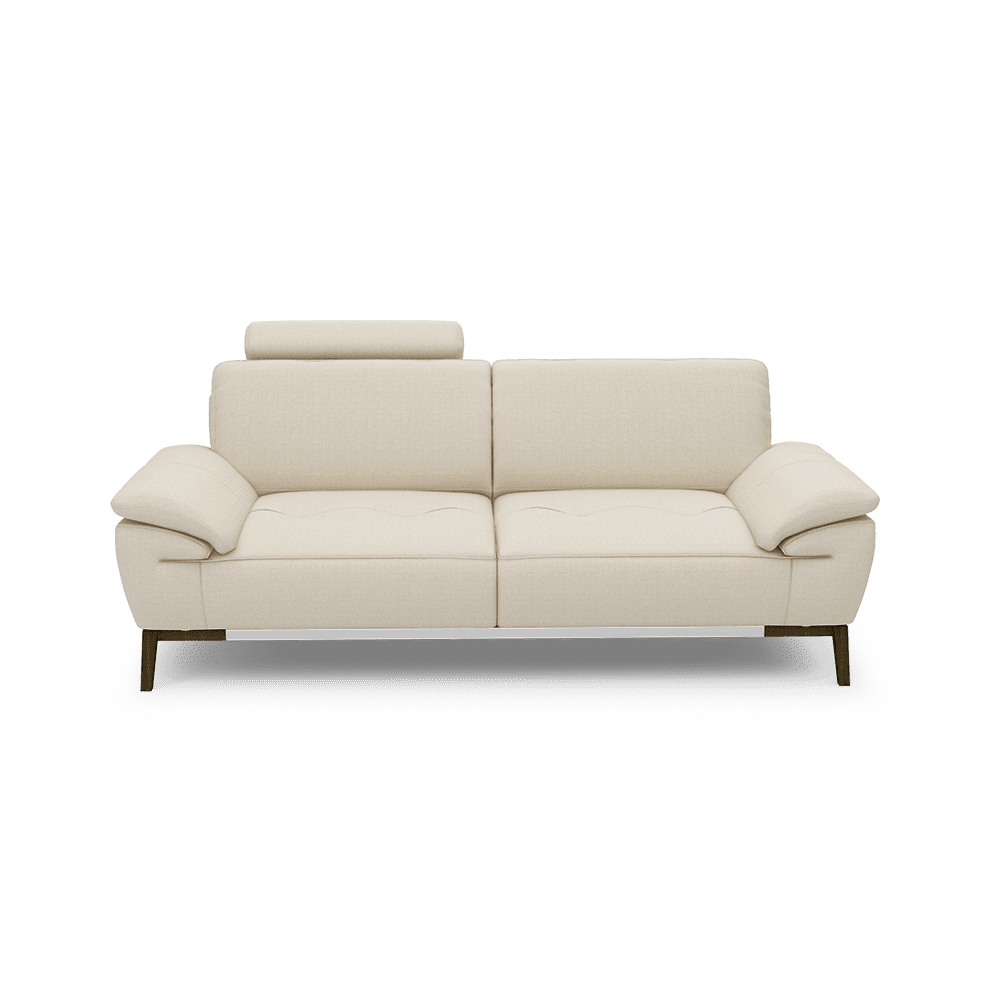 FIBSEN - Modular Fabric / Leather Sofa (3-seater)