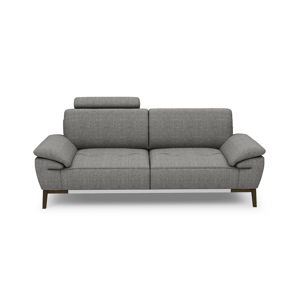 FIBSEN - Modular Fabric / Leather Sofa (3-seater)