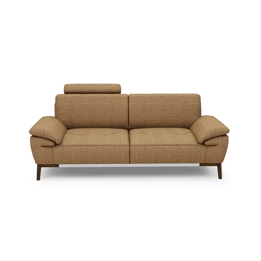FIBSEN - Modular Fabric / Leather Sofa (3-seater)