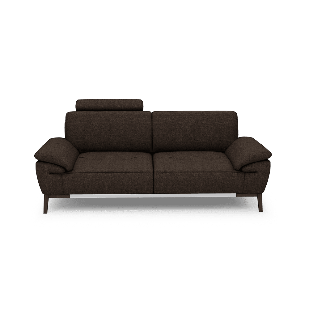 FIBSEN - Modular Fabric / Leather Sofa (3-seater)