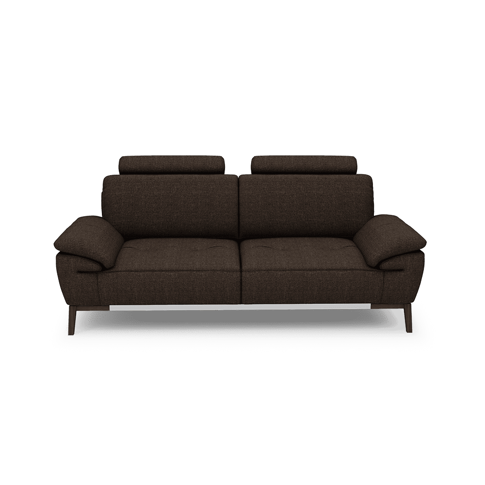 FIBSEN - Modular Fabric / Leather Sofa (3-seater)