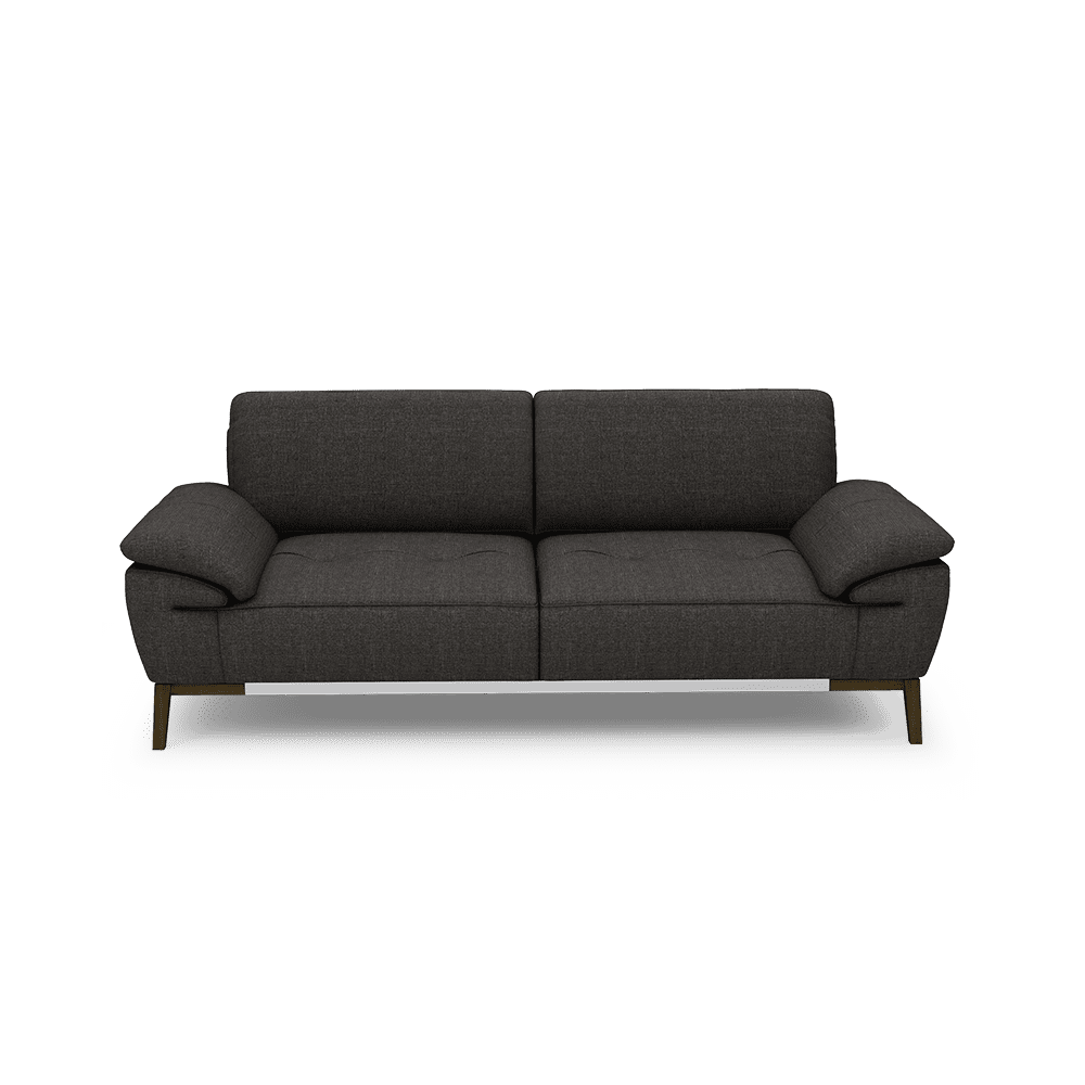 FIBSEN - Modular Fabric / Leather Sofa (3-seater)