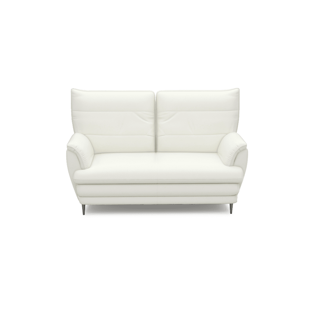 GENERAL - High Back Fabric / Leather Sofa (2-seater)
