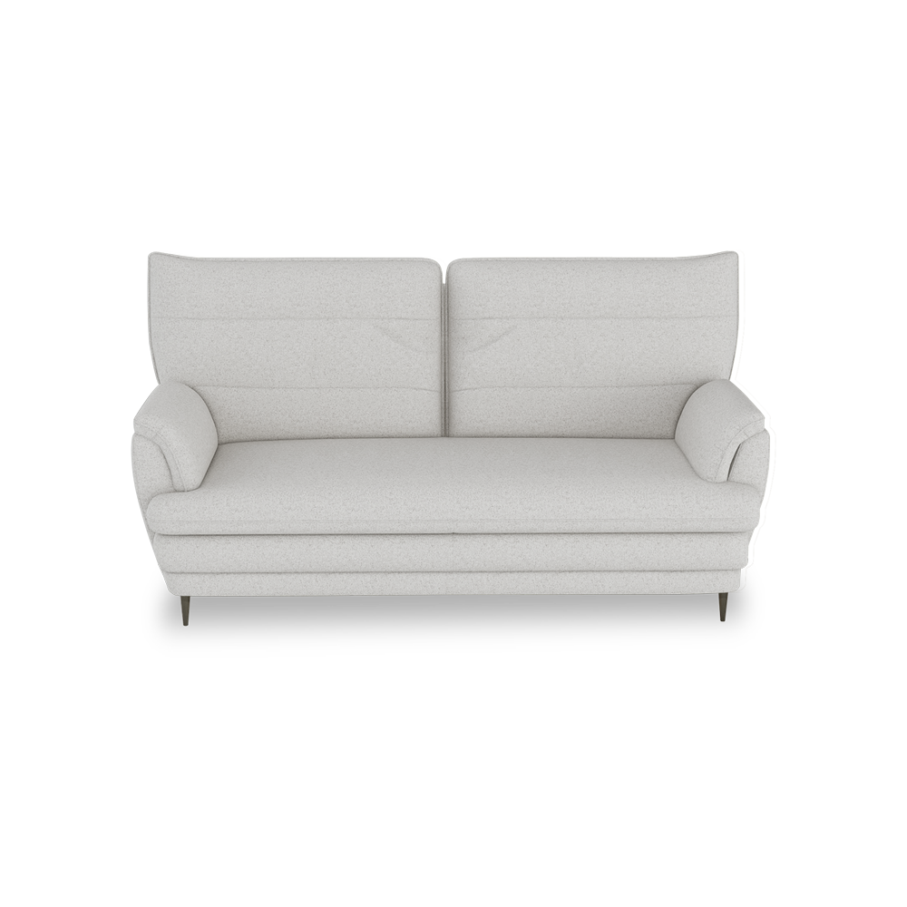 GENERAL - High Back Fabric / Leather Sofa (3-seater)