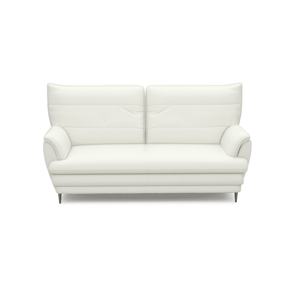 GENERAL - High Back Fabric / Leather Sofa (3-seater)