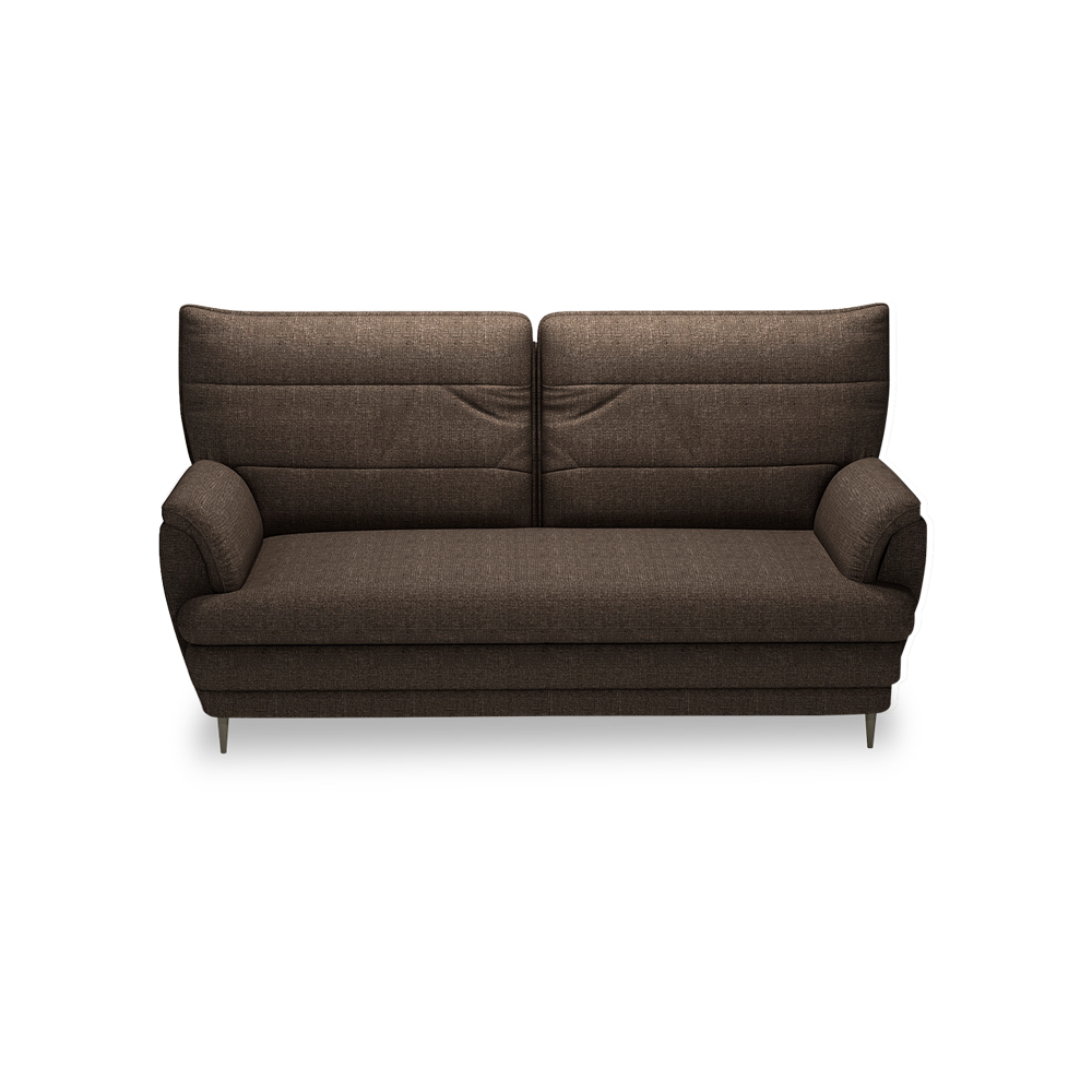GENERAL - High Back Fabric / Leather Sofa (3-seater)