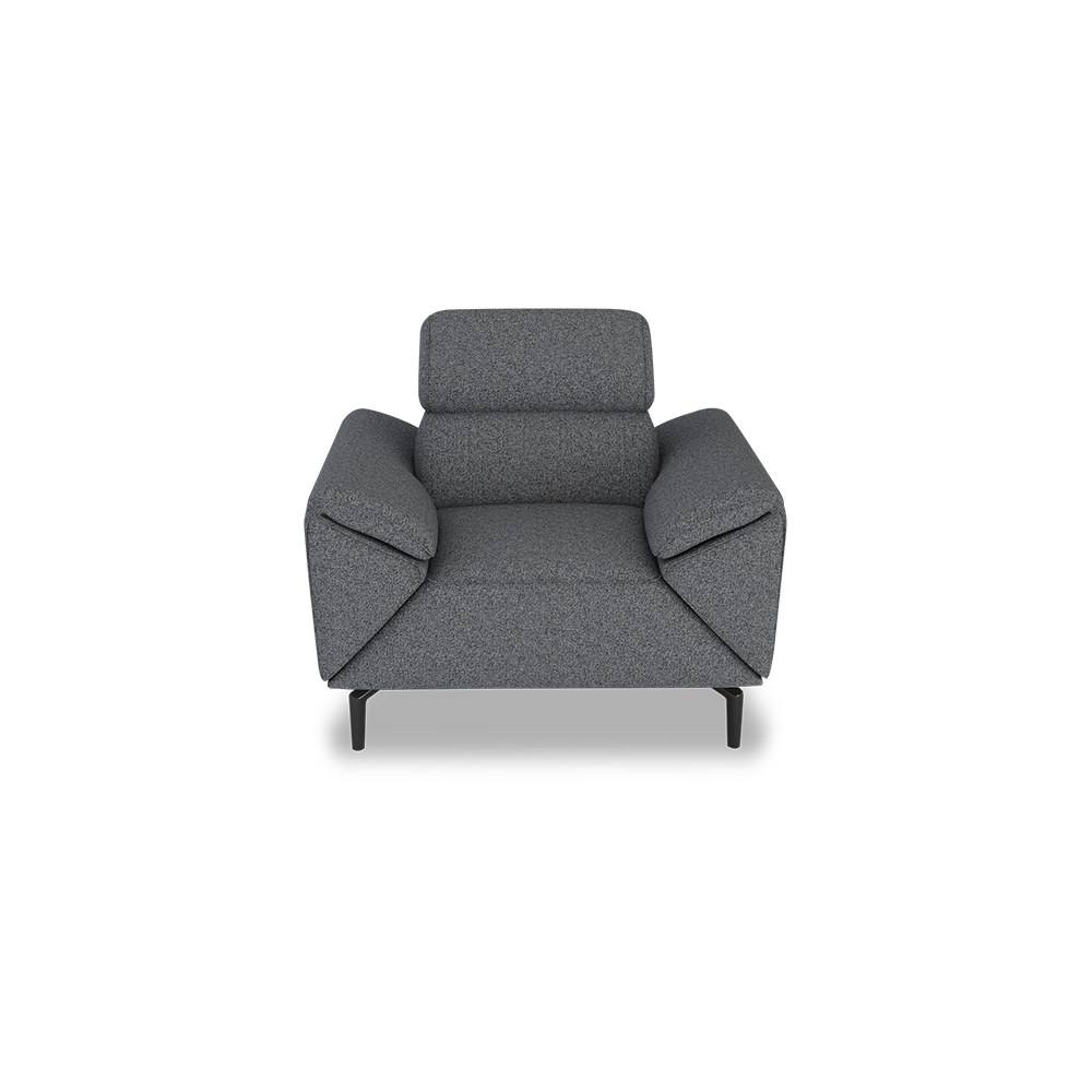 CITRON - Modular Fabric / Leather Sofa (1-seater)