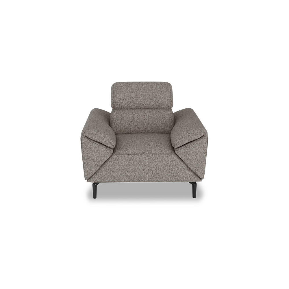 CITRON - Modular Fabric / Leather Sofa (1-seater)