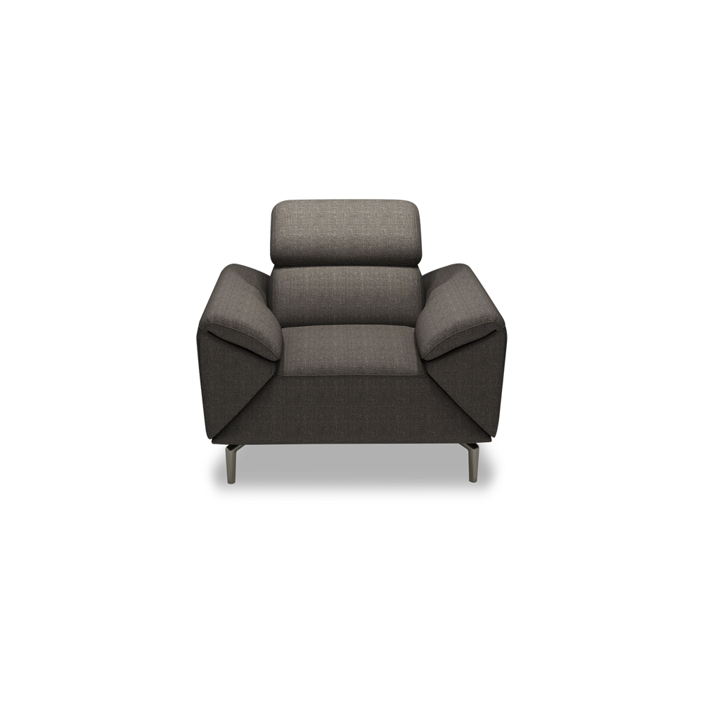 CITRON - Modular Fabric / Leather Sofa (1-seater)
