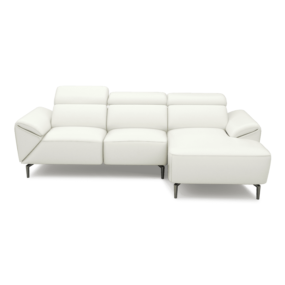 CITRON - Modular Fabric / Leather Sofa (L-shaped)
