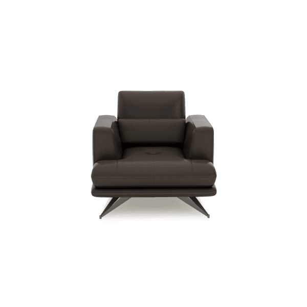 VILLA - Modular Push-Back Fabric / Leather Sofa (1-Seater)