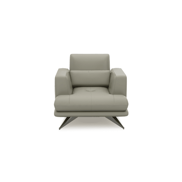 VILLA - Modular Push-Back Fabric / Leather Sofa (1-Seater)