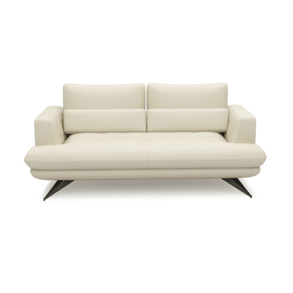 VILLA - Modular Push-Back Fabric / Leather Sofa (3-seater)