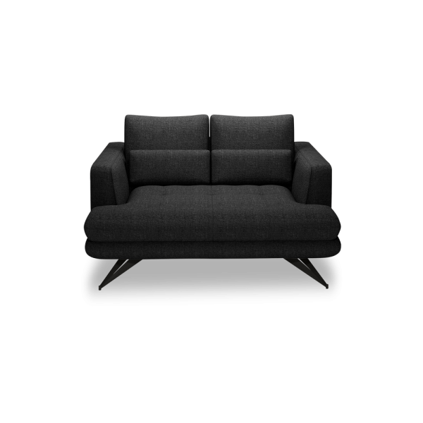 VILLA - Modular Push-Back Fabric / Leather Sofa (2-Seater)