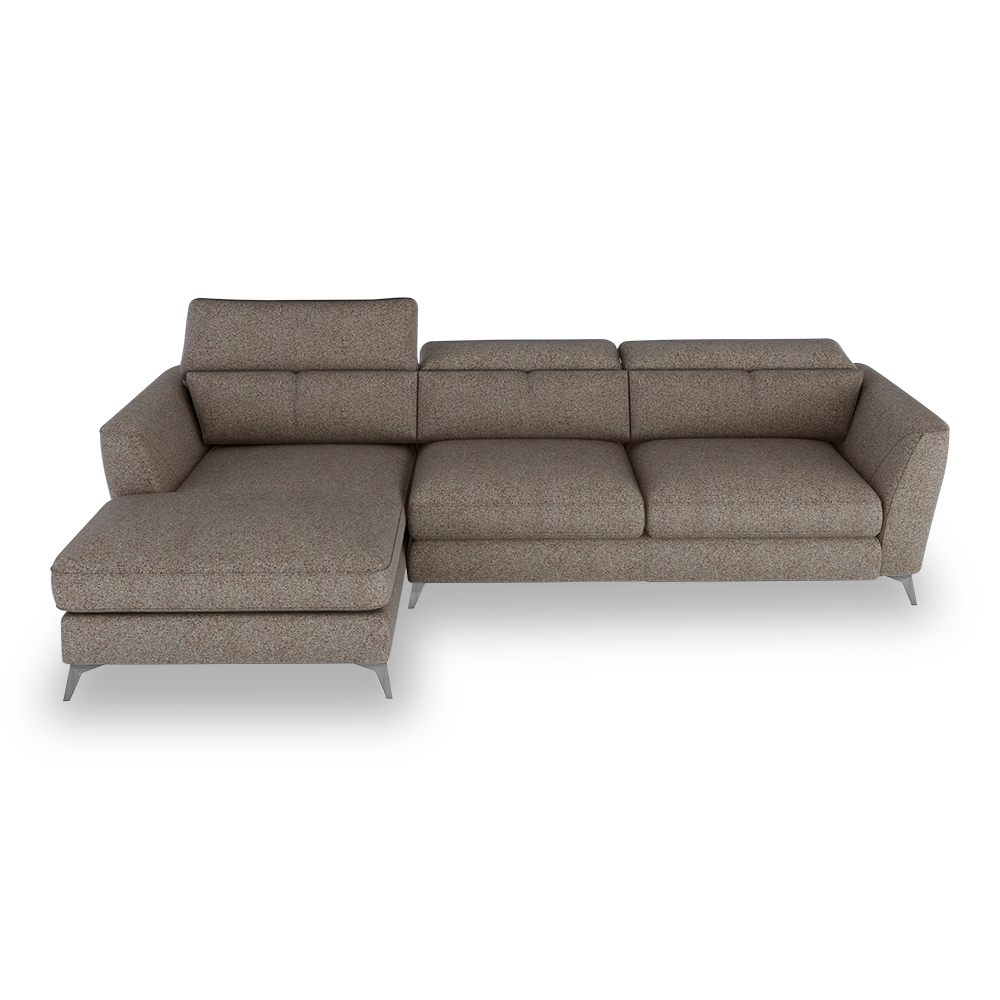 SANTONNE - Fabric L-Shaped Sofa (Left & Right)