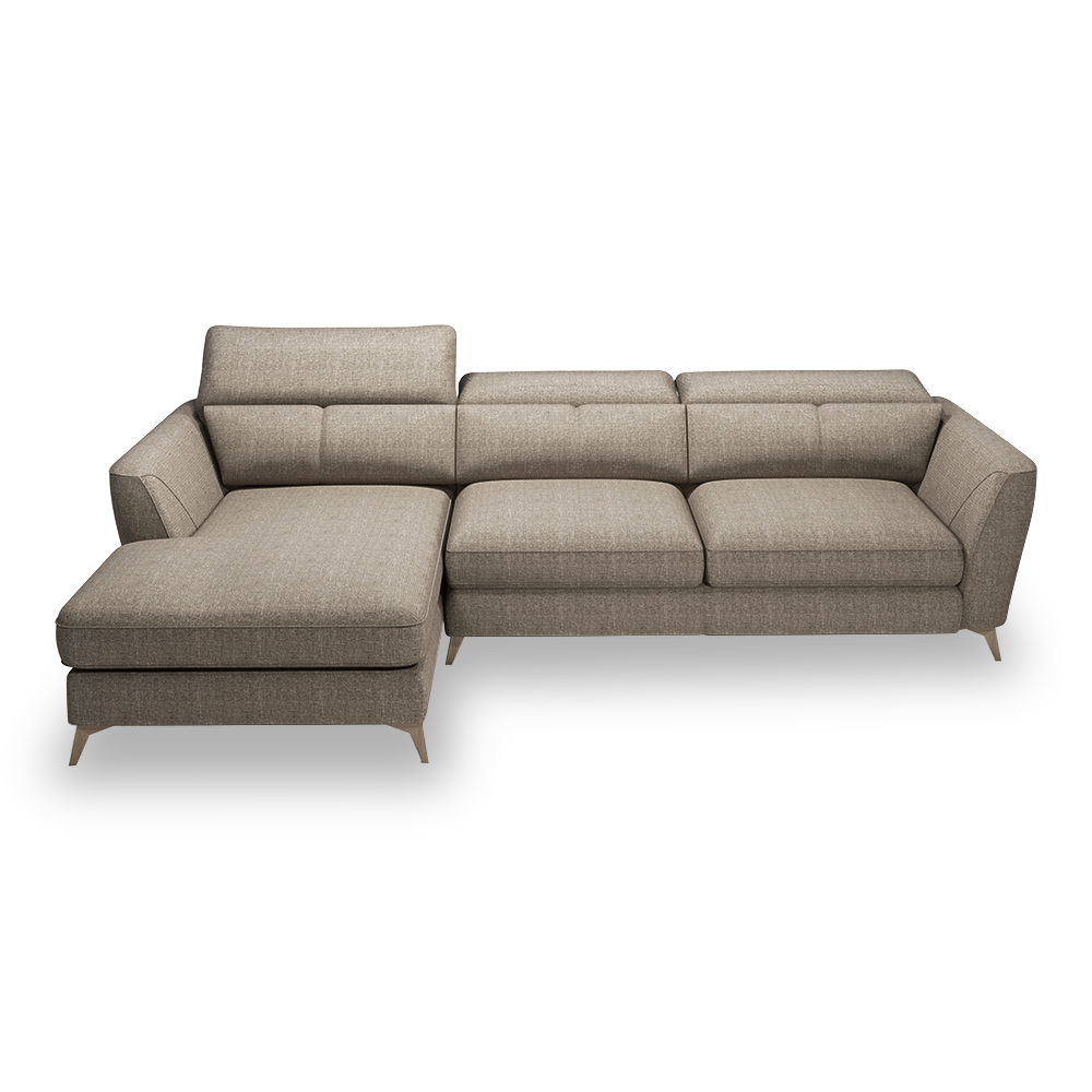 SANTONNE - Fabric L-Shaped Sofa (Left & Right)