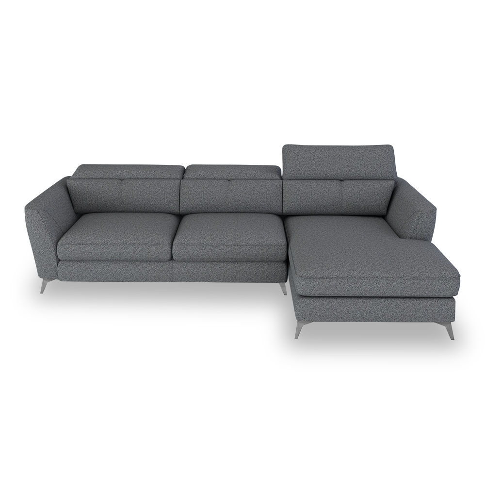 SANTONNE - Fabric L-Shaped Sofa (Left & Right)