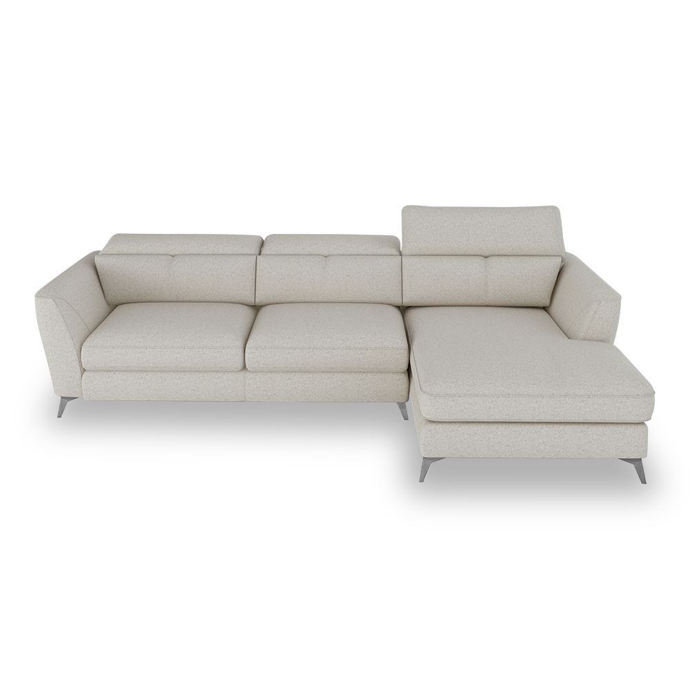 SANTONNE - Fabric L-Shaped Sofa (Left & Right)