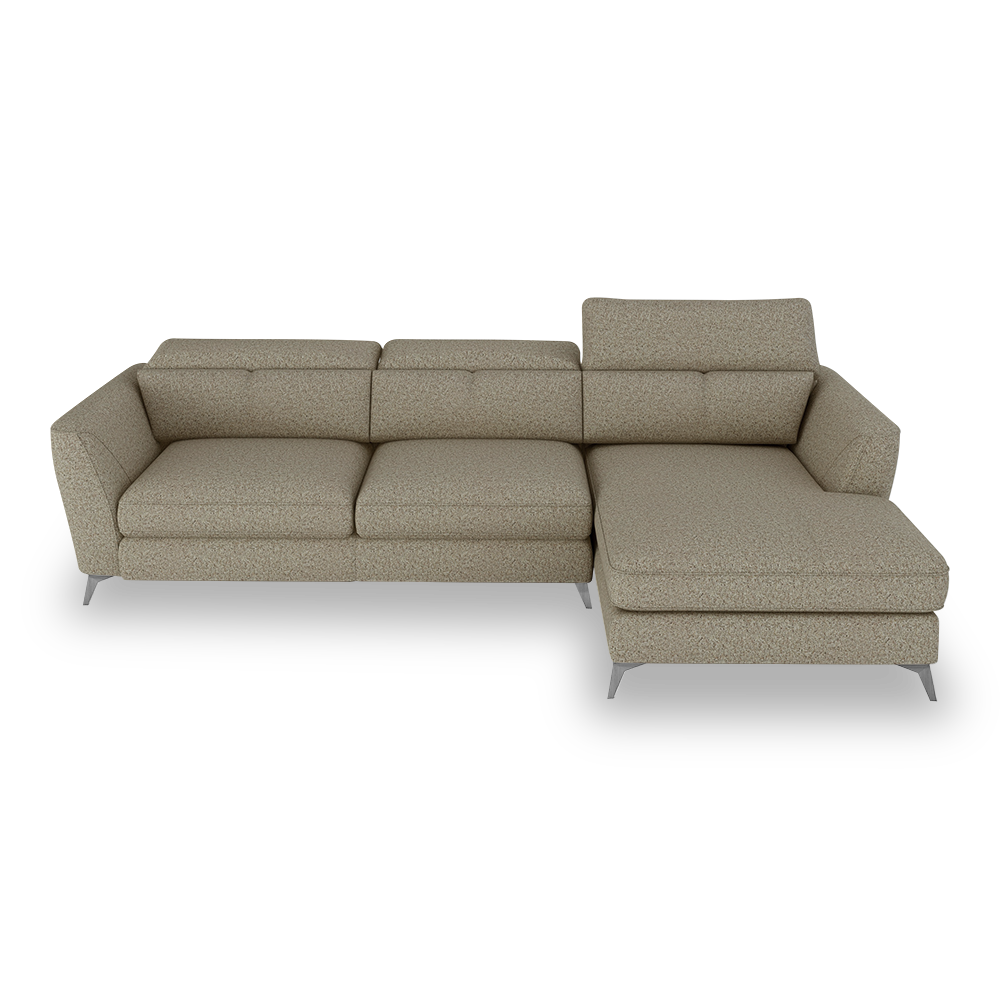 SANTONNE - Fabric L-Shaped Sofa (Left & Right)
