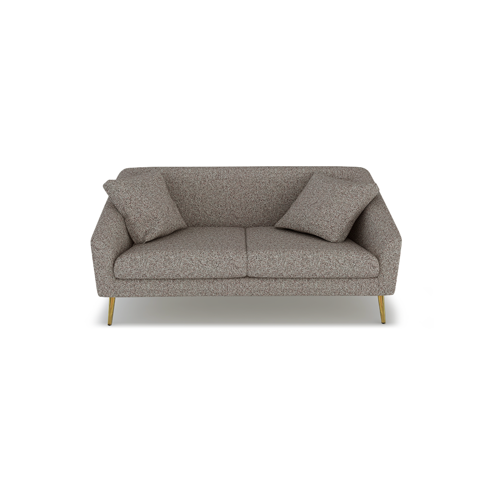 LORO - Low Back Fabric / Leather Sofa (2-seater)