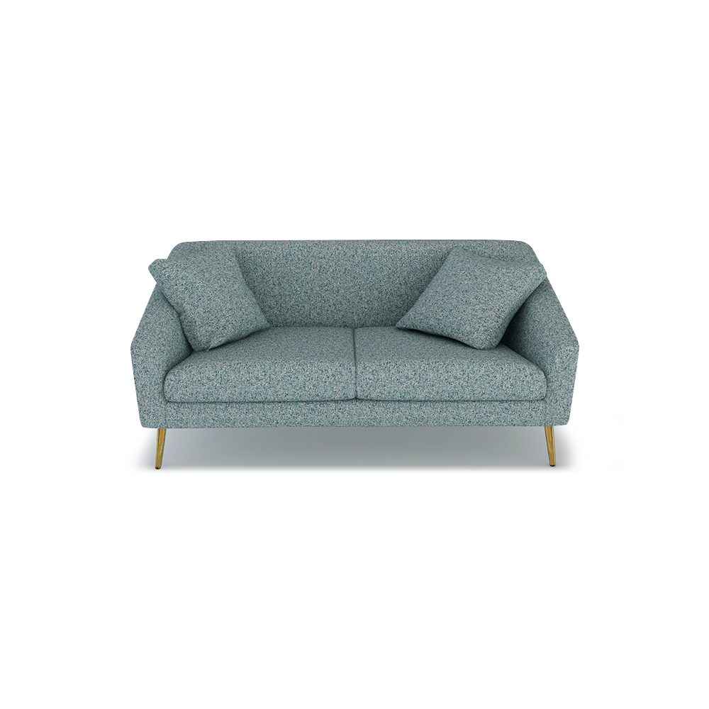 LORO - Low Back Fabric / Leather Sofa (2-seater)