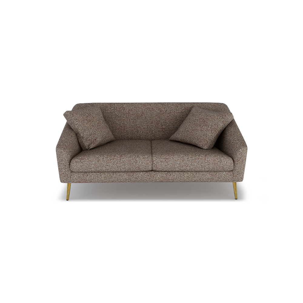 LORO - Low Back Fabric / Leather Sofa (2-seater)