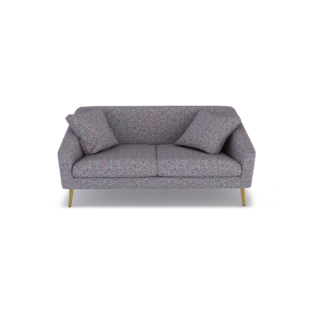 LORO - Low Back Fabric / Leather Sofa (2-seater)