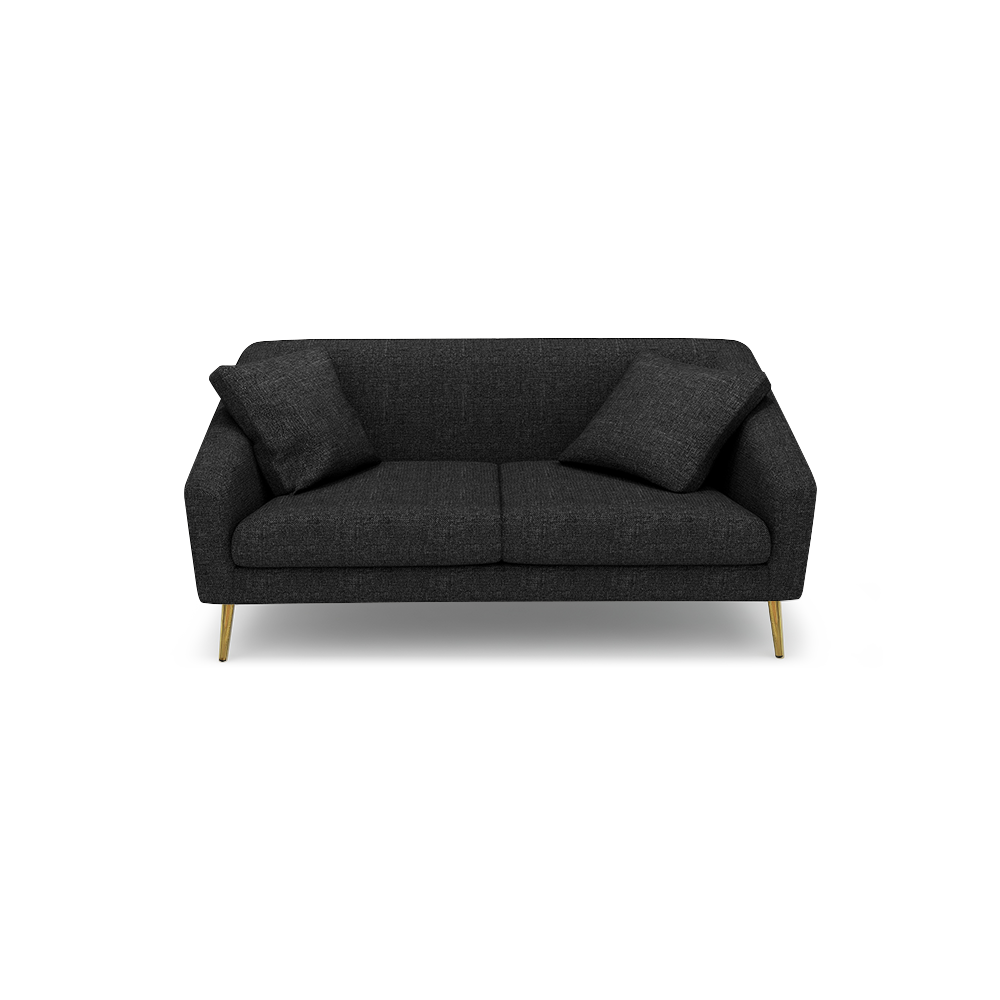 LORO - Low Back Fabric / Leather Sofa (2-seater)