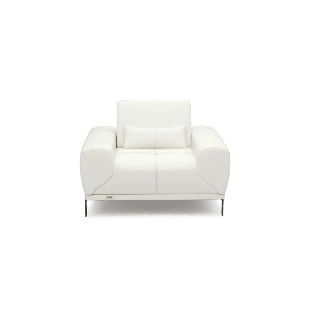 WILFORD – Modular Fabric / Leather Sofa with Adjustable Backrest (1-seater)