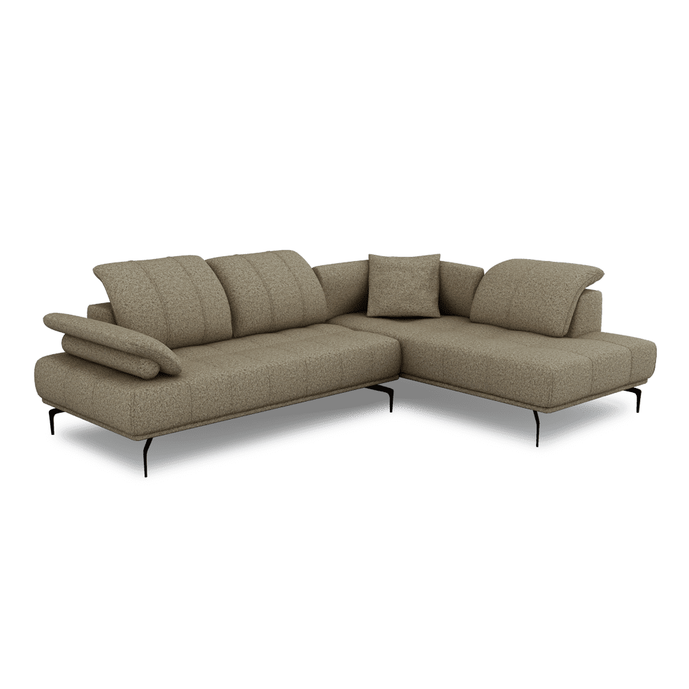PARTENN – Adjustable Backrest L-Shaped Sofa (Left & Right)