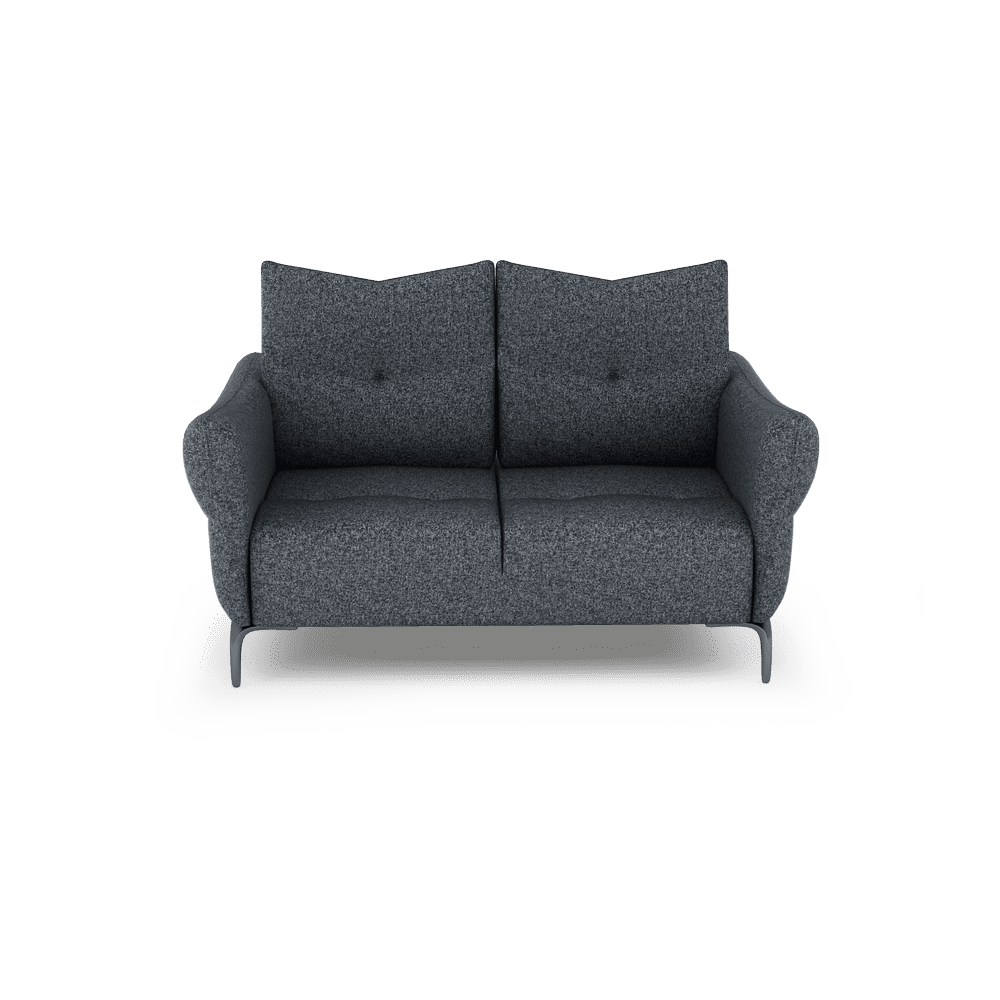 AFFING – Modular Push-Back Fabric / Leather Sofa (3-seater)