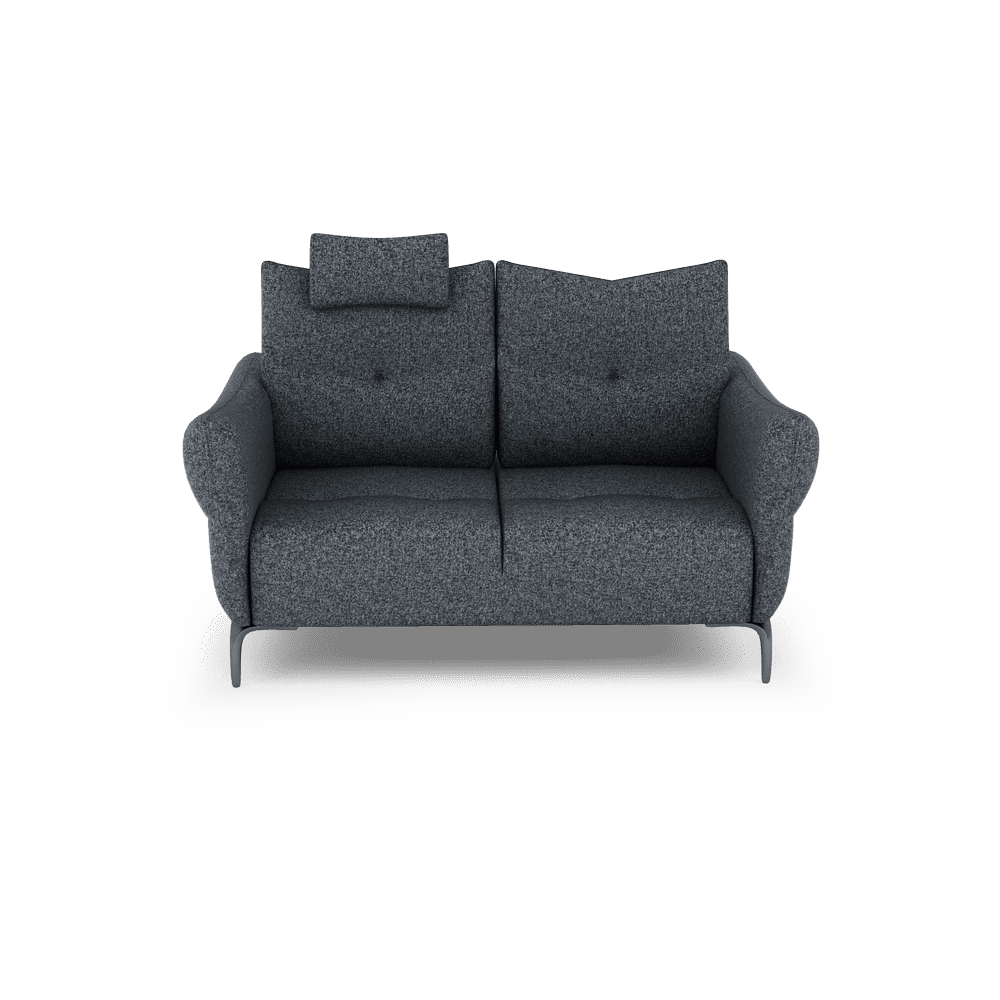 AFFING – Modular Push-Back Fabric / Leather Sofa (3-seater)