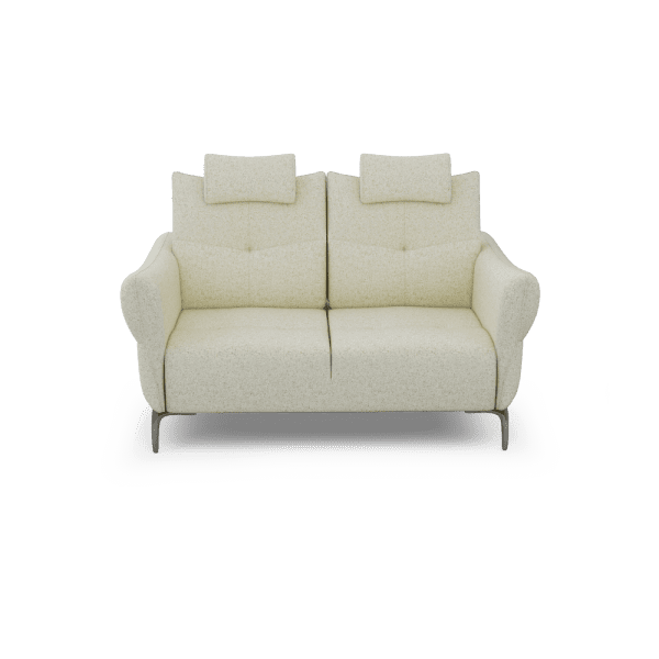 AFFING – Modular Push-Back Fabric / Leather Sofa (2-seater)