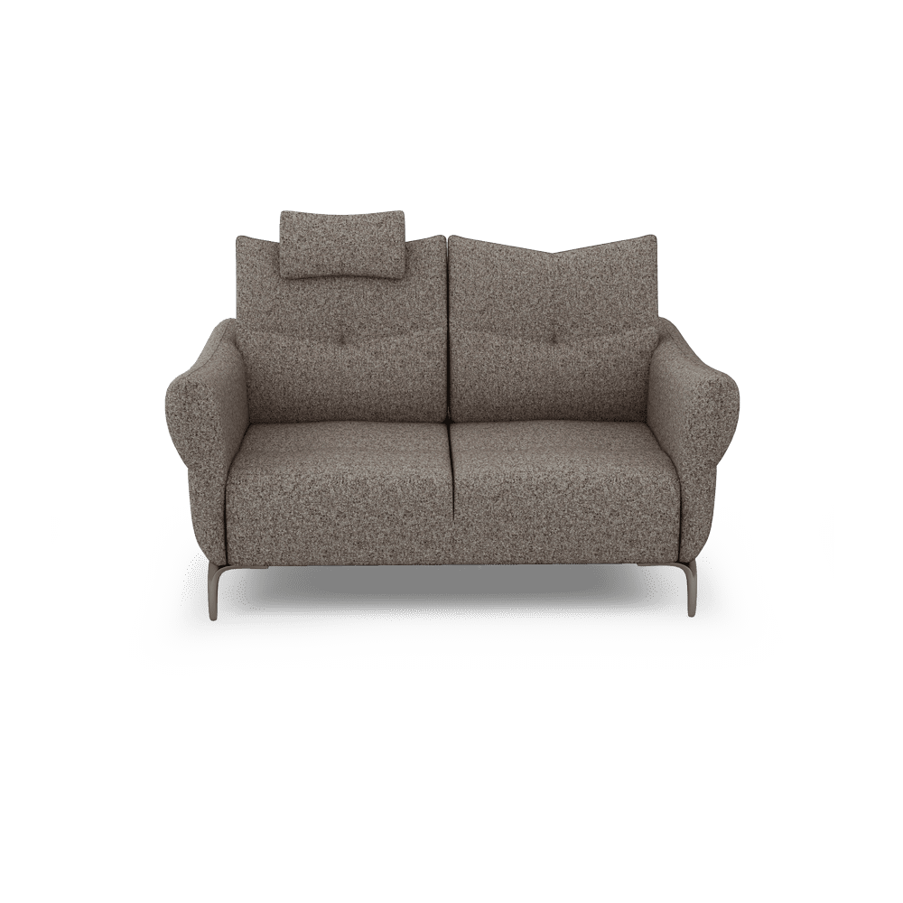 AFFING – Modular Push-Back Fabric / Leather Sofa (3-seater)