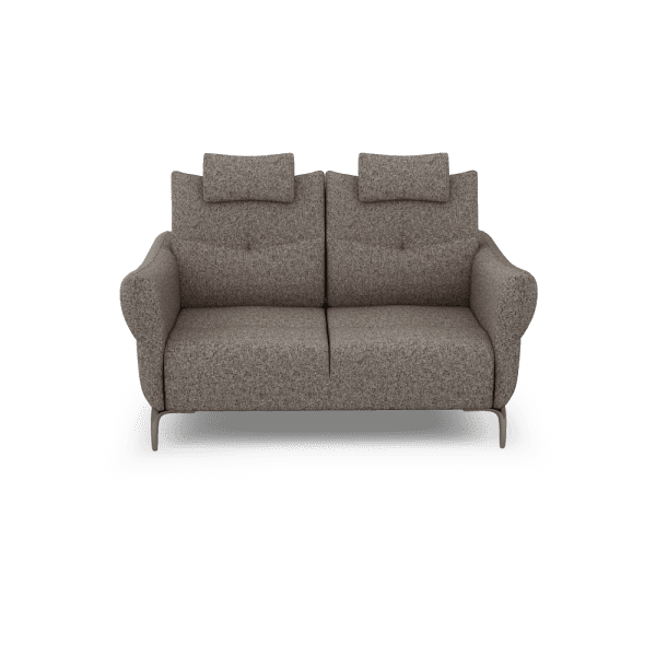 AFFING – Modular Push-Back Fabric / Leather Sofa (2-seater)