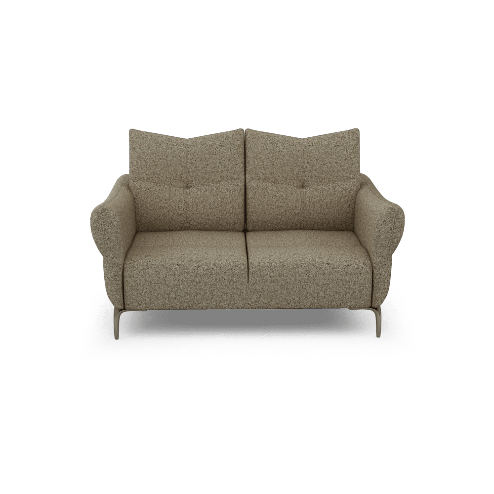 AFFING – Modular Push-Back Fabric / Leather Sofa (3-seater)