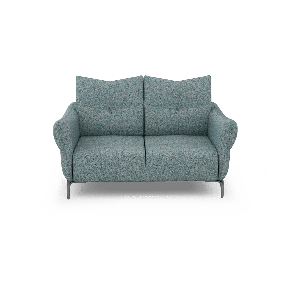 AFFING – Modular Push-Back Fabric / Leather Sofa (3-seater)