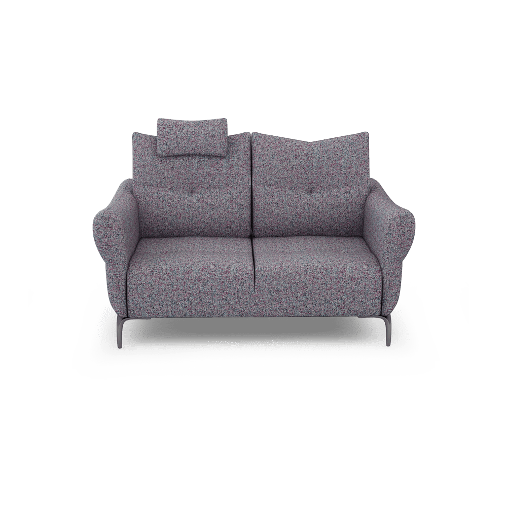 AFFING – Modular Push-Back Fabric / Leather Sofa (3-seater)