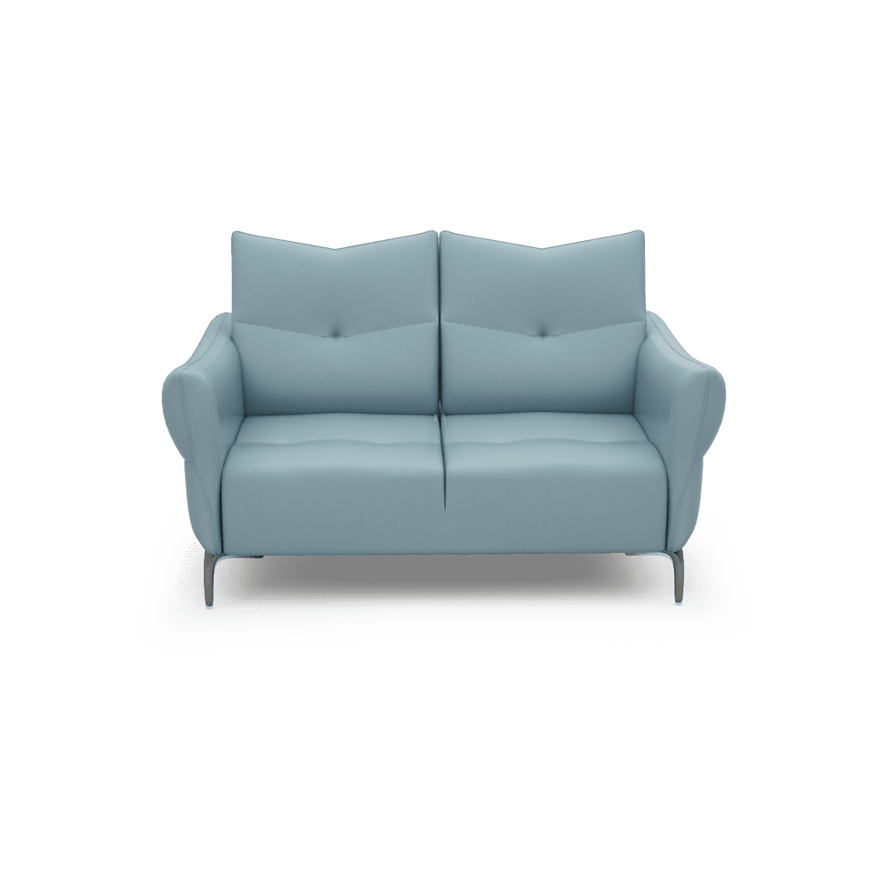 AFFING – Modular Push-Back Fabric / Leather Sofa (3-seater)