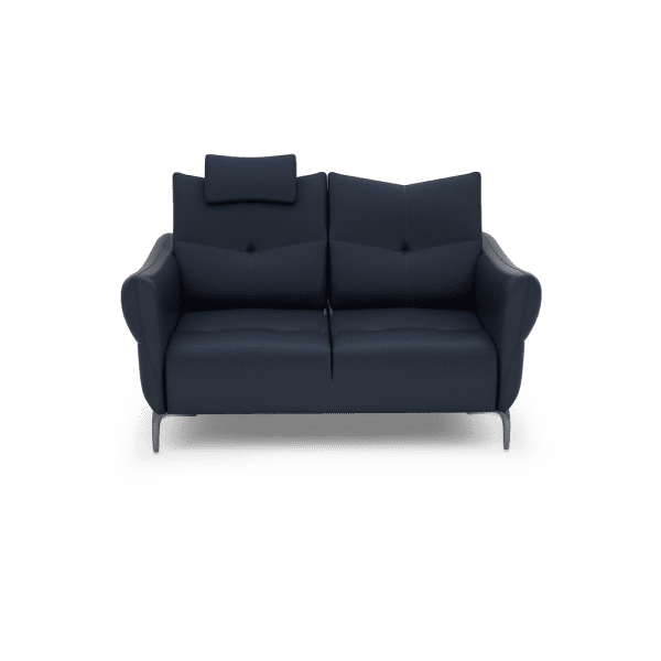 AFFING – Modular Push-Back Fabric / Leather Sofa (2-seater)