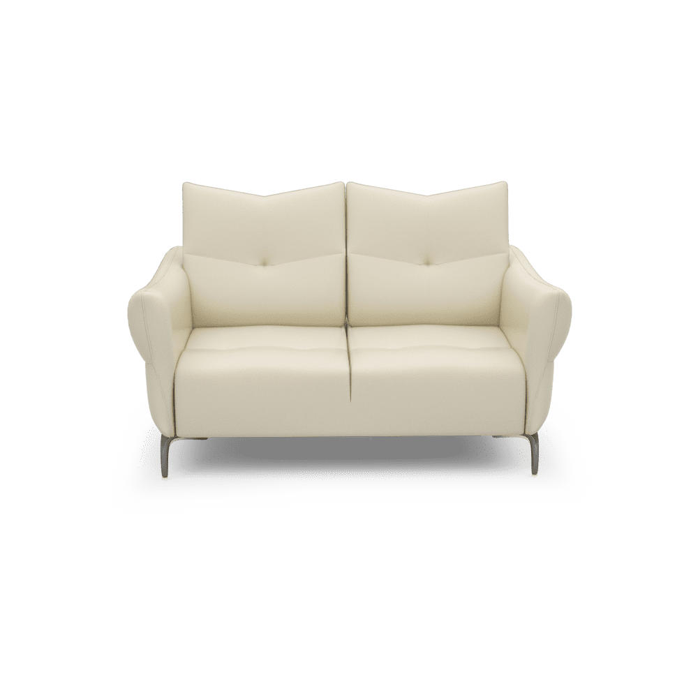 AFFING – Modular Push-Back Fabric / Leather Sofa (3-seater)